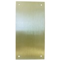 PLACA CIEGA 60X80MM M-51/6080C LATON MATE