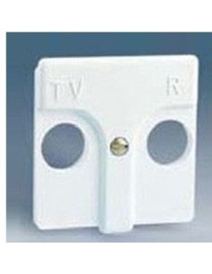 TAPA ANTENA TELEVISION-FM BL/NI SERIE 27 27053-34 SIMON