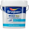 PINTURA PLASTICA EXTERIOR INTERIOR MISTRAL MATE 12 L BLANCO BRUGUER