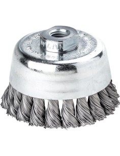 CEPILLO DE COPA ALAMETAL DE AC. TRENZADO 90X0.5MM
