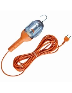 LAMPARA TALLER PORTATIL 60W CON REFLECTOR 5MT CABLE