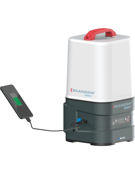 LAMPARA TRABAJO BATERIA AREA 10 CONNECT 1000-10000LUMEN SIN BATERIA