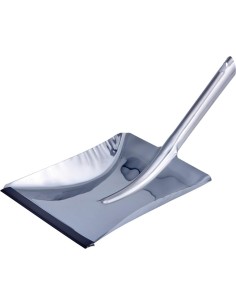 RECOGEDOR CON LENGÜETA GOMA ACERO FINO