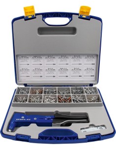 SURTIDO REMACHADO CIEGO NIETBOX CON REMACHADORA MANUAL NTX 941 UNIDADES
