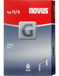 GRAPA DE ALAMBRE PLANO G TIPO 11- 6 GALV 5000 UNIDADES.