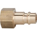 TOBERA INSERCION LATON PARA ACOPL PASO NOMINAL 7.2MM ROSCA HEMBRA G1/8 PULG