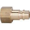 TOBERA INSERCION LATON PARA ACOPL PASO NOMINAL 7.2MM ROSCA HEMBRA G1/4 PULG