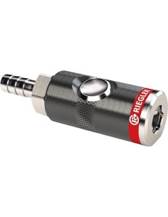ACOPLAMIENTO SEGURIDAD CON PULSADOR GIRATORIO. TAMAÑO NOMETAL 7.4MM OJAL 6MM