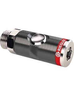 ACOPLAMIENTO SEGURIDAD CON PULSADOR GIRATORIO. TAMAÑO NOMETAL 7.4MM RM G1/2 PULG