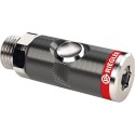 ACOPLAMIENTO SEGURIDAD CON PULSADOR GIRATORIO. TAMAÑO NOMETAL 7.4MM RM G1/2 PULG