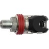 ACOPLAMIENTO  SEGURIDAD GIRATORIO ACERO PASO NOM 7.2MM ROSCA MACHO G1/4 PULG