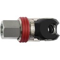 ACOPLAMIENTO SEGURIDAD GIRATORIO ACERO PASO NOMINAL 7.2MM ROSCA HEMBRA G3/8 PULG