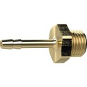 TOBERA PORTATUBO ROSCADA LATON AG G1/2 PULGADAS MANGUERA DIAMETRO INTERIOR 9MM