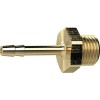 TOBERA PORTATUBO ROSCADA LATON AG G1/2 PULGADAS MANGUERA DIAMETRO INTERIOR 9MM