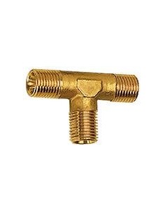 PIEZA EN T LATON AG-AG-AG R3/8 PULGADAS
