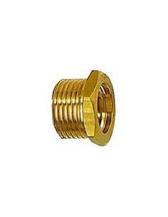 BOQUILLA REDUCCION CORTA LATON G3/8 PULGADAS EN G1/4 PULGADAS