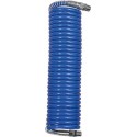 MANGUERA ESPIRAL PA AZUL UNION ROSC Y PROTEC DOBLE RE R1/4 PULG 8X6MM METAL 5M