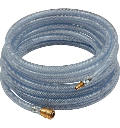 JUEGO MANGUERAS PVC CON ACOPLAMIENTO Y ENCHUFE 10M 9X3MM TRANSPARENTE