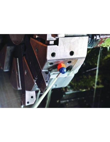 TOBERA ALTA PRESION CD TUBO REFRIG 1/8 PULG 70BAR DIAMT 1.6X6.4MM AZUL/NARANJA