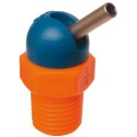 TOBERA ALTA PRESION CD TUBO REFRIG 1/8 PULG 70BAR DIAMT 4.1X6.4MM AZUL/NARANJA