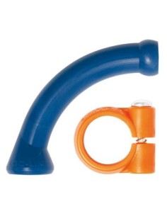 JUEGO CODO TUBO FLEXIBLE 8 PIEZAS 90 GRADOS 1/4 PULGADAS