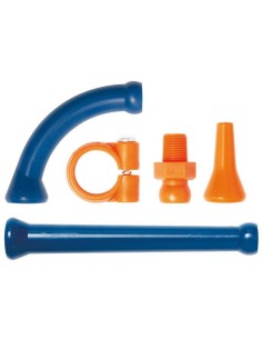 JUEGO CODO TUBO FLEXIBLE 40473 13 PIEZAS 90 GRADOS