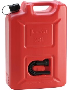 BIDON COMBUSTIBLE PROFI CONTENIDO NOMINAL PLASTICO 20L ROJA