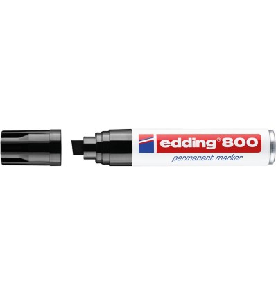 ROTULADOR PERMANENTE 800 NEGRO EDDING