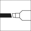 ROTULADOR PERMANENTE 800 NEGRO EDDING