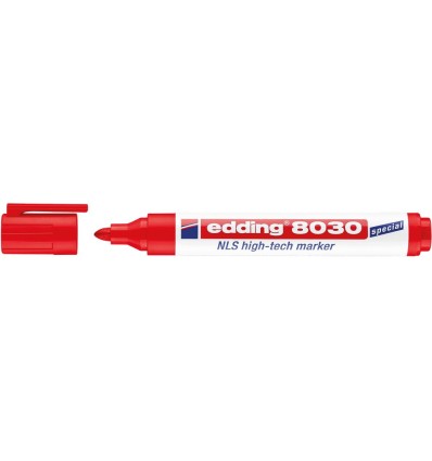 HIGHTECH-MARKER 8030NLS ROJO EDDING