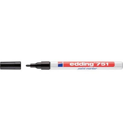 ROTULADOR NR. 751 NEGRO EDDING