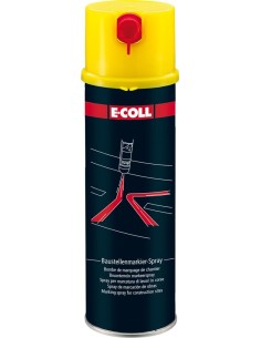 SPRAY TRAZADOR DE OBRAS BOTE SPRAY 500ML AMARILLO