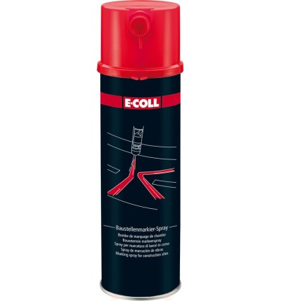 SPRAY TRAZADOR DE OBRAS BOTE SPRAY 500ML ROJO