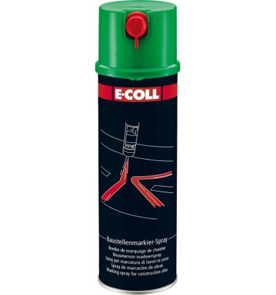 SPRAY TRAZADOR DE OBRAS BOTE SPRAY 500ML VERDE