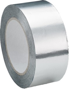CINTA DE ALUMINIOMINIO SIN LAMINA 50M X 25MM