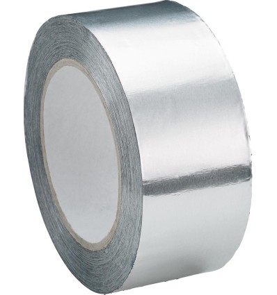 CINTA DE ALUMINIOMINIO SIN LAMINA 50M X 25MM