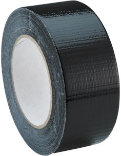 CINTA ADHESIVA DE TELA G76 50M X 50MM NEGRO
