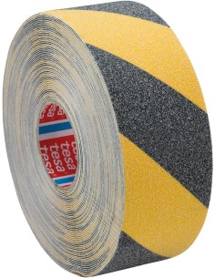 TESA ANTIDESLIZANTE 15M X 50MM METAL NEGRO-AMARILLO
