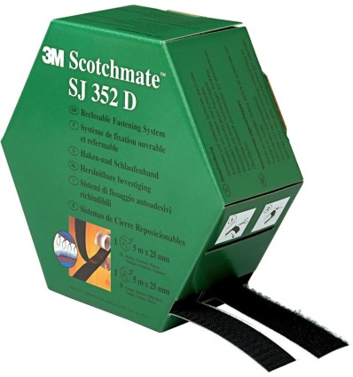 SISTEMA CIERRE REPOSICIONABLE SCOTCHMATE SJ352D 25.4MMX5M