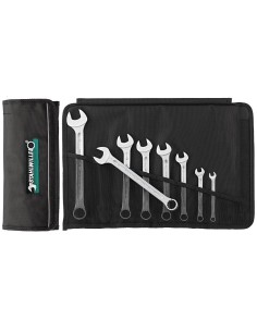 JUEGO DE 8 LLAVES COMBINADAS (EN RESISTENTE BOLSA TEXTIL ENROLLABLE) 13/8