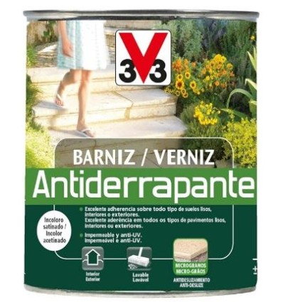 BARNIZ ANTIDERRAPANTE INCOLORO SATINADO 2,5 LITROS