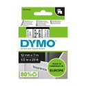 CINTA ROTULAR DYMO-1000 12MMX 7M NEG/BLAN