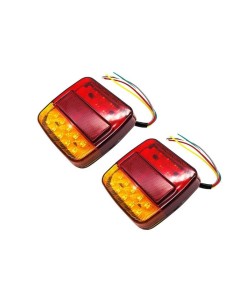 PILOTO TRASERO LED REMOLQUE 12V 26 LUCES