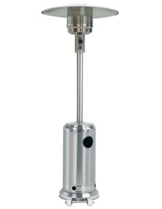 ESTUFA EXTERIOR PROPANO/BUTANO TIPO SETA CON REGULADOR 5-13KW INOXIDABLE MWSHH-A