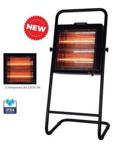 CALEFACTOR INFRARROJOS SUELO 3000W 490X490X1262MM MWCR12