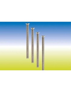 BLISTER TORNILLO CILINDRO TRN16 M5X65MM NIQUEL