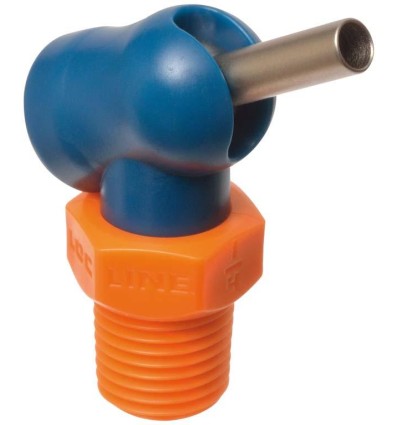 BOQUILLA ALTA PRESION XW TUBO REFR 1/4 PULG 70BAR DIAMT 2.2X12.7MM AZUL/NARANJA