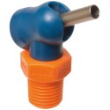 BOQUILLA ALTA PRESION XW TUBO REFR 1/4 PULG 70BAR DIAMT 2.2X12.7MM AZUL/NARANJA