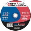 DISCO DE CORTE ACERO-INOXIDABLE 230X2X22.23 CD A36Q