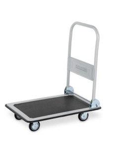 CARRO PLATAFORMA RUEDAS DE GOMA 300KG-600X900MM PLEGABLE